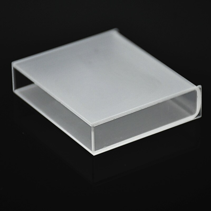 Glass Cuvette (Liquid Sample Cell) 17.5mL Light Path 50mm Absorption Cells For Spectrophotometer Frit Sintering Technology 2/PK