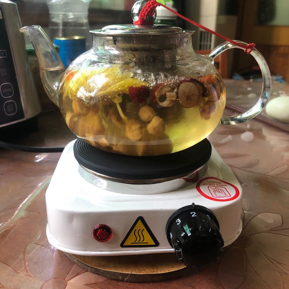 Coffee Electric Stove 500w Adjustable Temperature Heating Kitchen Cooking Stove Small Electric Furnace