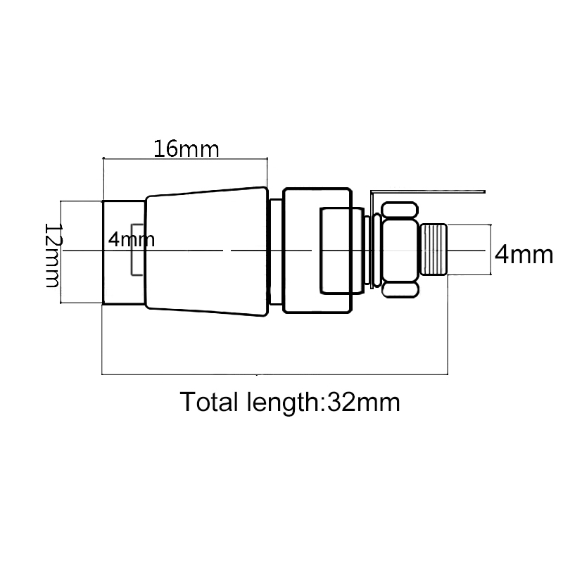 1Stck Lautsprecher Terminal Bindung Post 4mm Bananen Stecker Buchse Niederfrequenz Verstärker Stecker für Lautsprecher ﻿