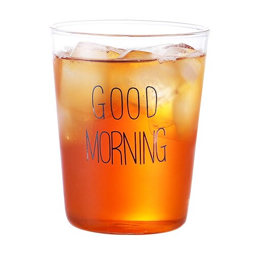Transparente de Alta Borosilicato Vidro Juic Xícara de Leite Café Café Da Manhã Caneca Festa Cocktail Copo de Vinho Copo de Chá de Água do Agregado Familiar: Black