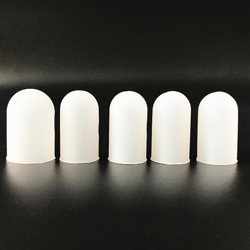 5Pcs Silicone Finger Protector Vinger Caps Hittebestendige Anti-Slip Vinger Cover Hamburger Pizza Voedsel Vangen Handschoenen
