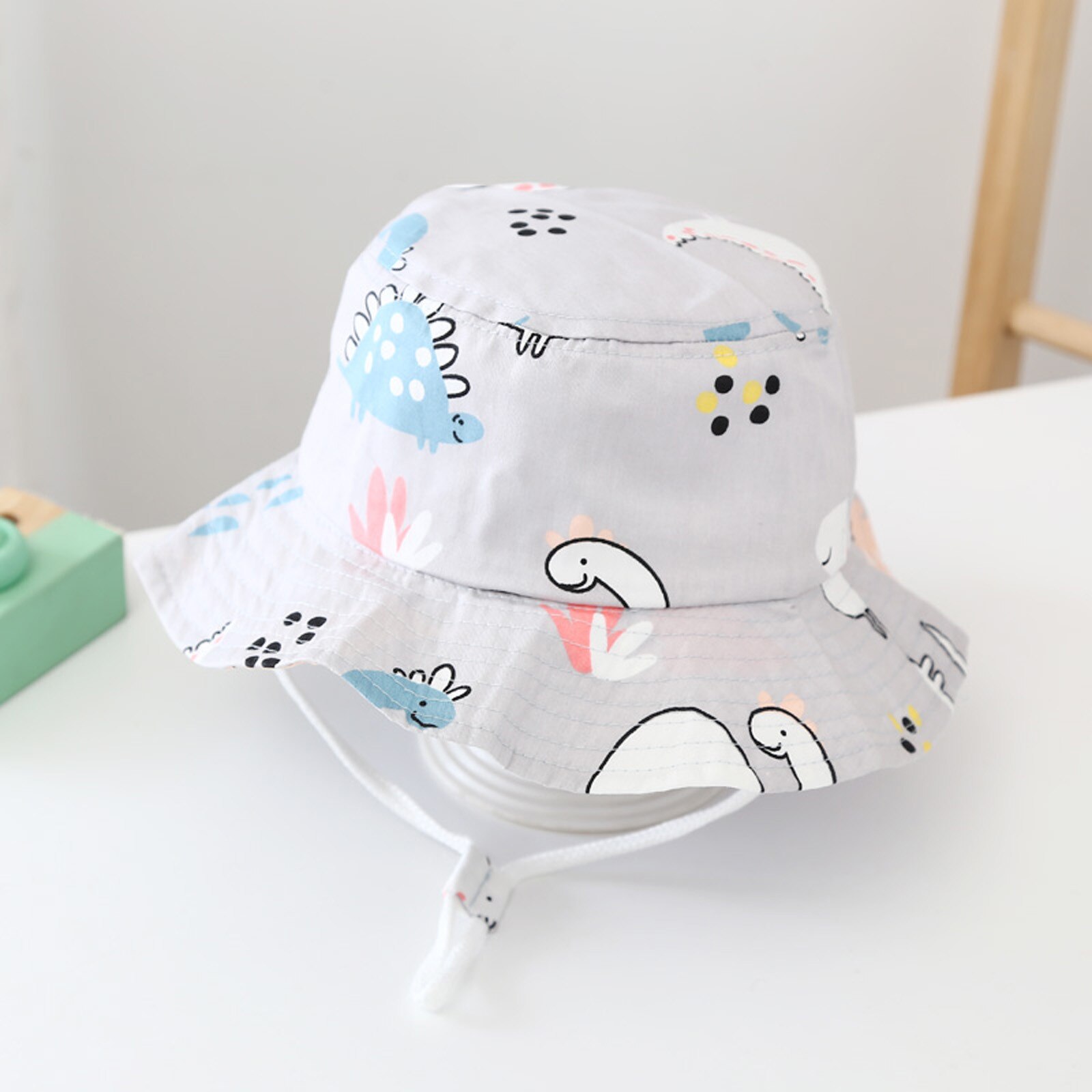 Chapeau de soleil pour bébé de 2 à 6 ans, seau d'été pour enfants, garçons et filles, avec mentonnière réglable, Panama, casquette de pêcheur Hip Hop