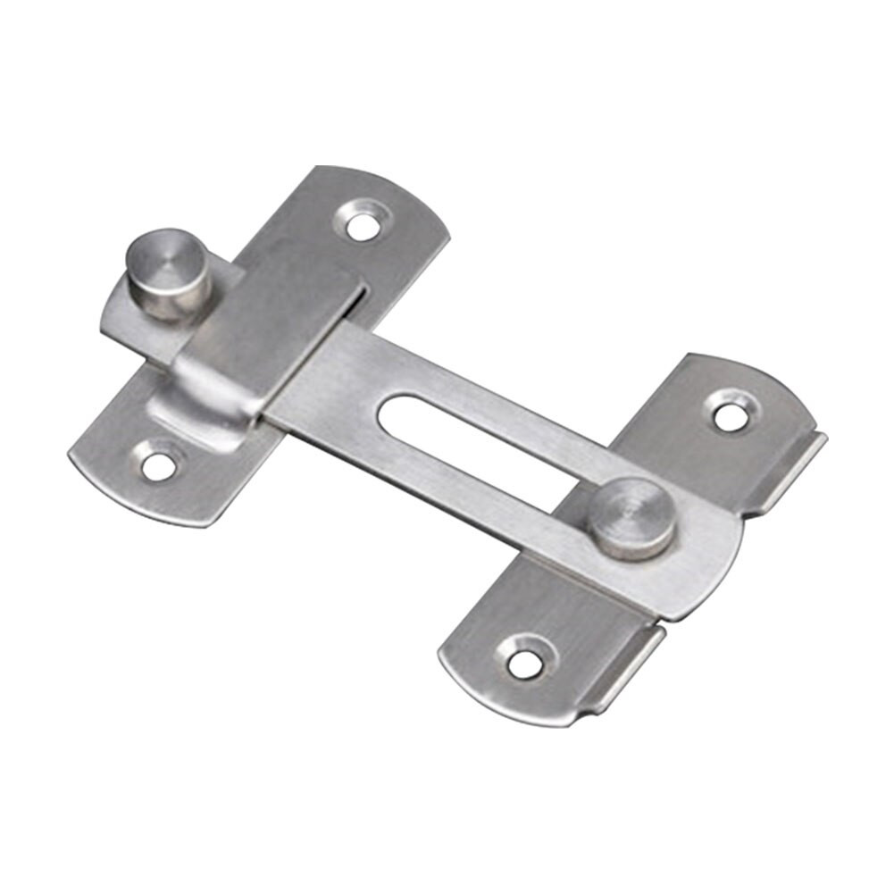 2pcs/pack Window Door Bolt Security Easy Install Cabinet Furniture Hardware Drawers Stainless Steel Gate Latches Bathrooms Flip