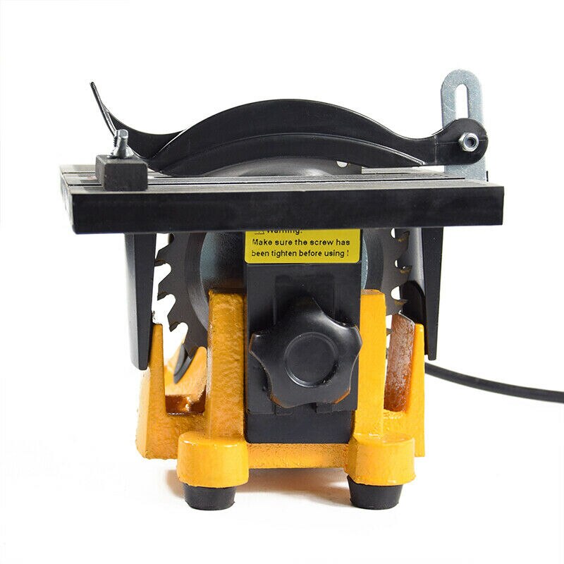 220V/110V 60W Mini Table Saw/Mini Bench Saw Alloy Blade Diamond Blade Cuts Stone Wood Copper Aluminium Lead