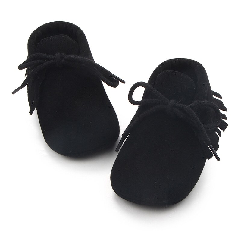 Baby Jongens Meisjes Mocassins Moccs Schoenen Babyschoenen Bebe Fringe Zachte Zolen antislip Footwear PU Leather Crib schoenen