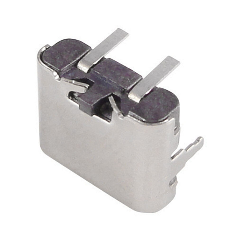 10-100 stk 2 pinner mikro usb type c kontakt stikkontakt usb 3.1 type-c hunn strømkontakt Brygge til mobiltelefon ladeport 2p