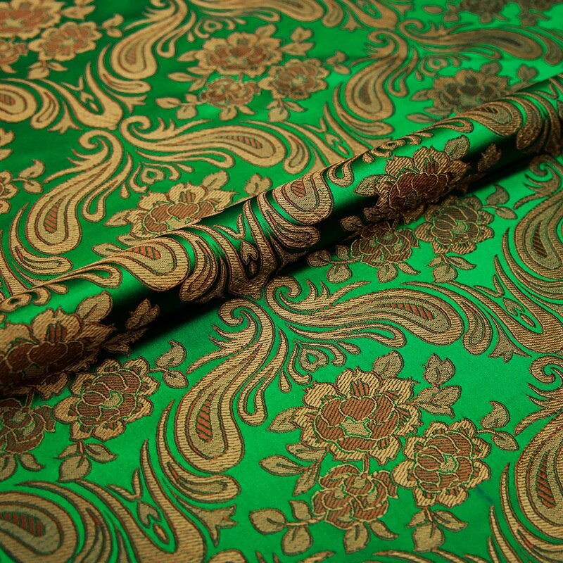 Sidentyg brokad jacquard klädsel för att sy cheongsam och kimono klänning av gör-det-själv-material: 6