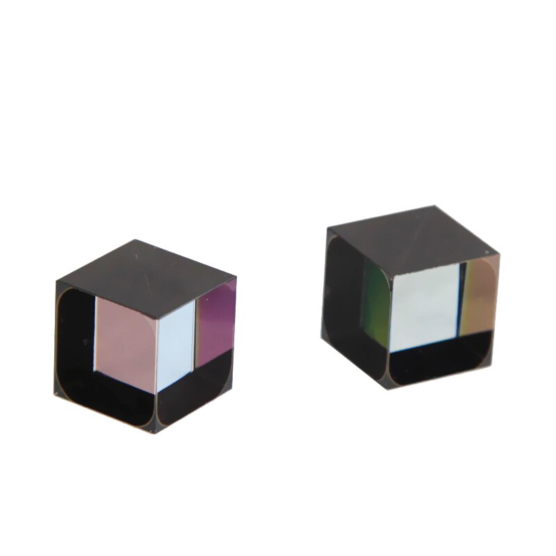 Free goods Optical Element Beam Splitter Prism 18mm High Precision Optical Grade Beam Splitter Prism Three-dimensional Splitter