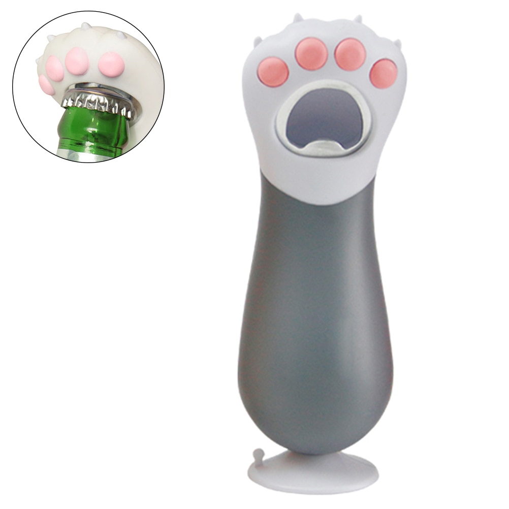 Draagbare Creatieve Kat Poot Vormige Flesopener Glas Bier Flesopener Keuken Gadget Gereedschap Beer Bar Tool Klauw Voor Keuken