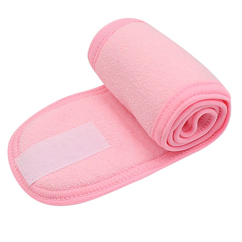 1Pcsvelcro Sport Yoga Double-Layer Hoofddoek Zweet Band Hoofd Hoofd Bands Voor Vrouwen Luxe Athletic Hoofdband Hoofdband: 1pcs pink