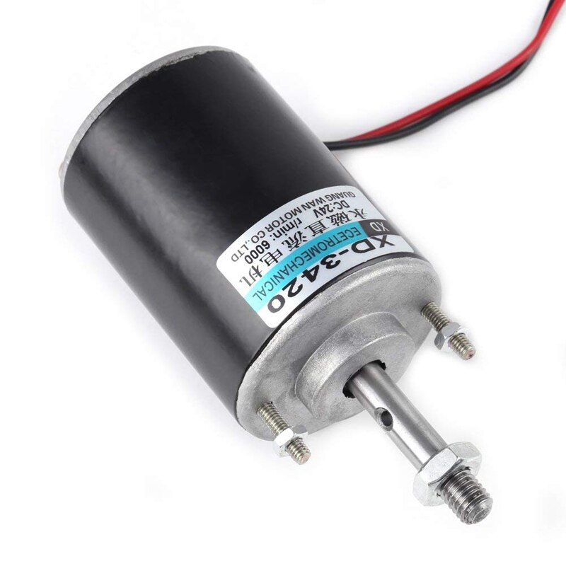 Xd-3420 30W High Speed Cw/Ccw Permanente Netto Dc Motor Voor Diy Generator(Dc 24V 6000rpm)