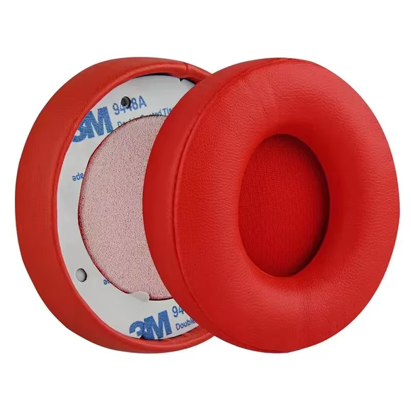 Original Ear Pads For Beats solo pro Headphones Replacement Ear cushion Ear Cover Earmuffs no color diffirence: WHEAT