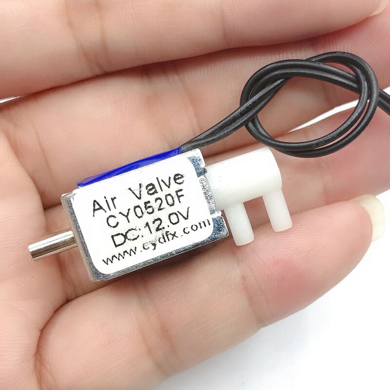 Fa0520F Mini Small Solenoid Valve 2-position 3-way Valve DC6V 12V 24V Gas Air Valve 13mm*15mm*20mm