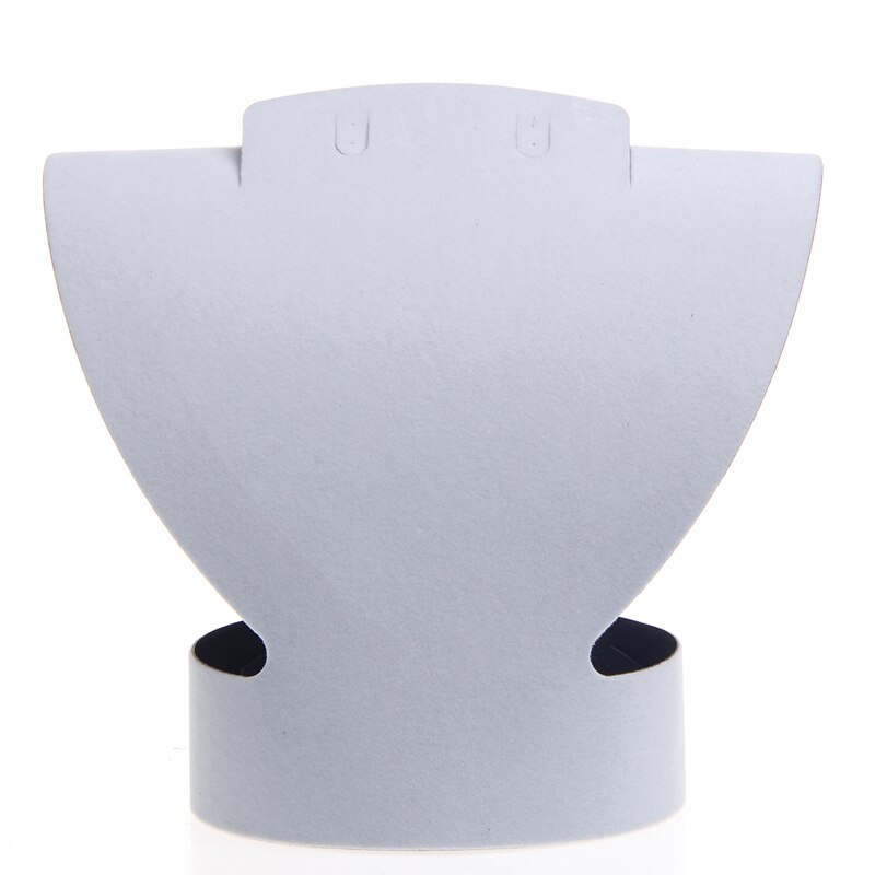 Brand Folding Fluwelen Sieraden Ketting Buste Earring Display Houder Stand Rack Show Case Zwart Wit Sieraden Display Rack