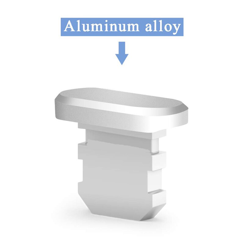 Colorful Metal Anti Dust Charger Dock Plug Stopper Cap Cover for iPhone X XR Max 8 7 6S Plus Mobile Phone Accessories freeing