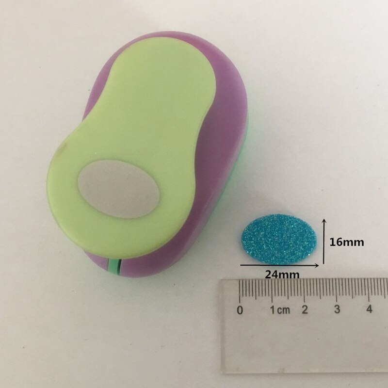 Perforadora De forma ovalada para manualidades, Cortador De Papel Ovalado De 10mm-76mm, para álbum De recortes, bricolaje, elipse, Perfurador,