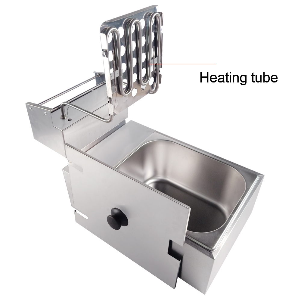 Smokeless Electric Deep Fryer For Restaurant Kitchen Commercial Use Frying Machine Home Use Oil Fat Fryer