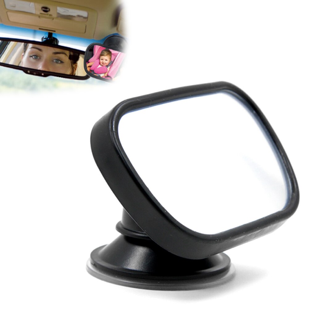 Mini veiligheidsauto achterbank baby view spiegel verstelbare baby achteruitkijkspiegel auto baby kindermonitor