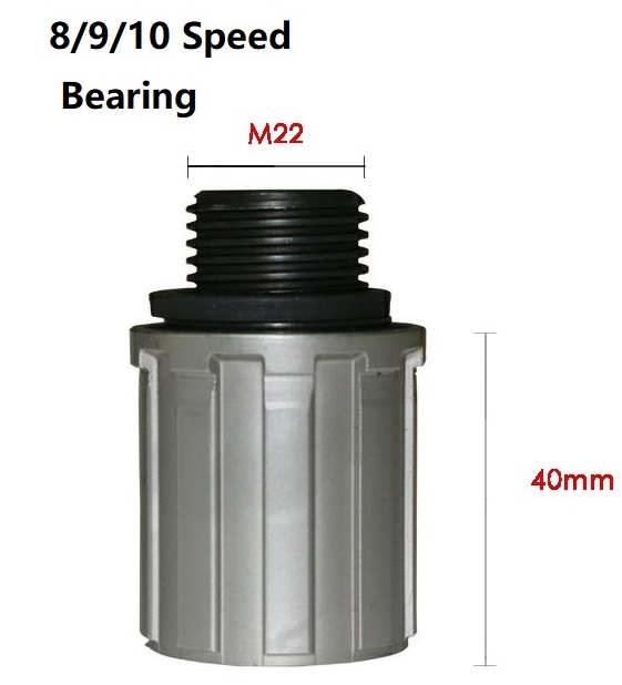 Bike Rear Hub Cassette Freehub Body Base 8/9/10/11 Speed Freewheel Bearing Cassette Body Accessories For Novatec QUANDO fastace: 8-10S  Bearing