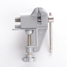 Universal Bench Vise Mini Table Screw Vise Aluminium Alloy Bench Clamp Screw Vise For DIY Craft Mold Fixed Repair Tool