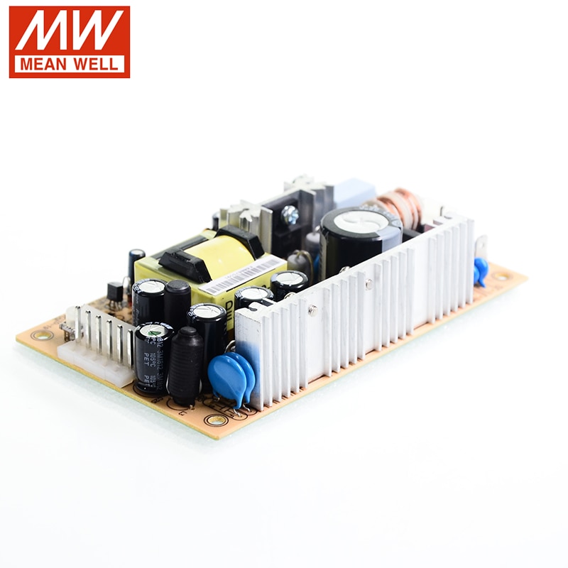 Middelbrønd pd -45a 40w 5v 12v dual output switching power supply 110v/220v ac  to 5v 12v dc 3.2a 2a pcb type open frame smps