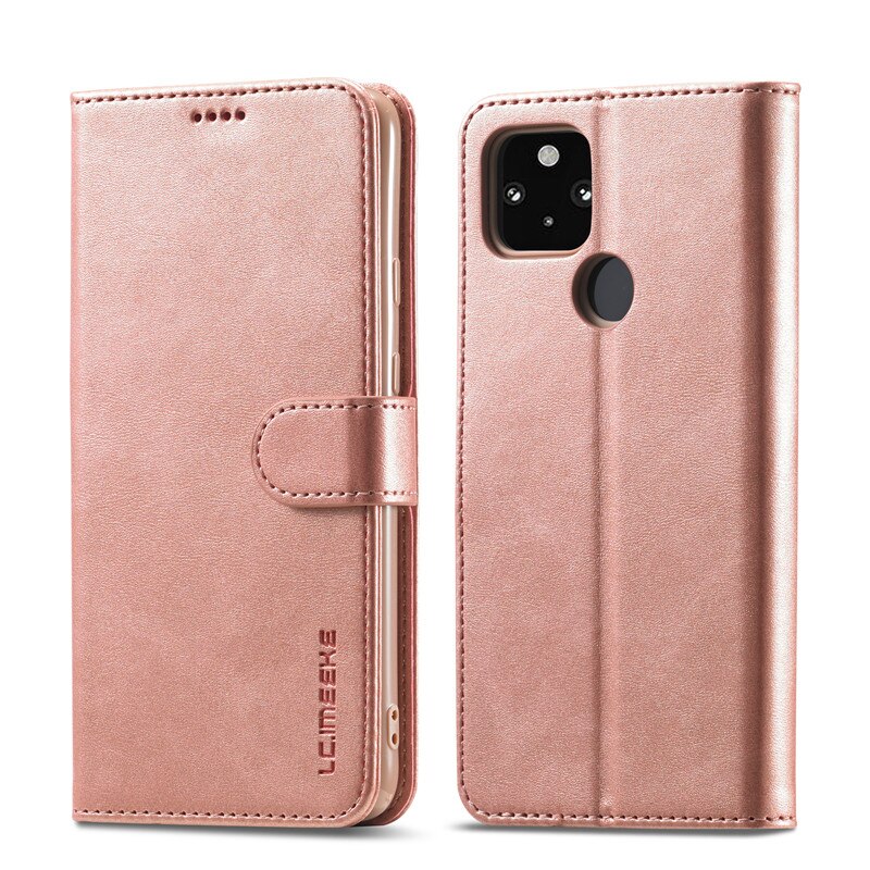 Capa em couro para realme c21 com suporte, capa tipo carteira de luxo