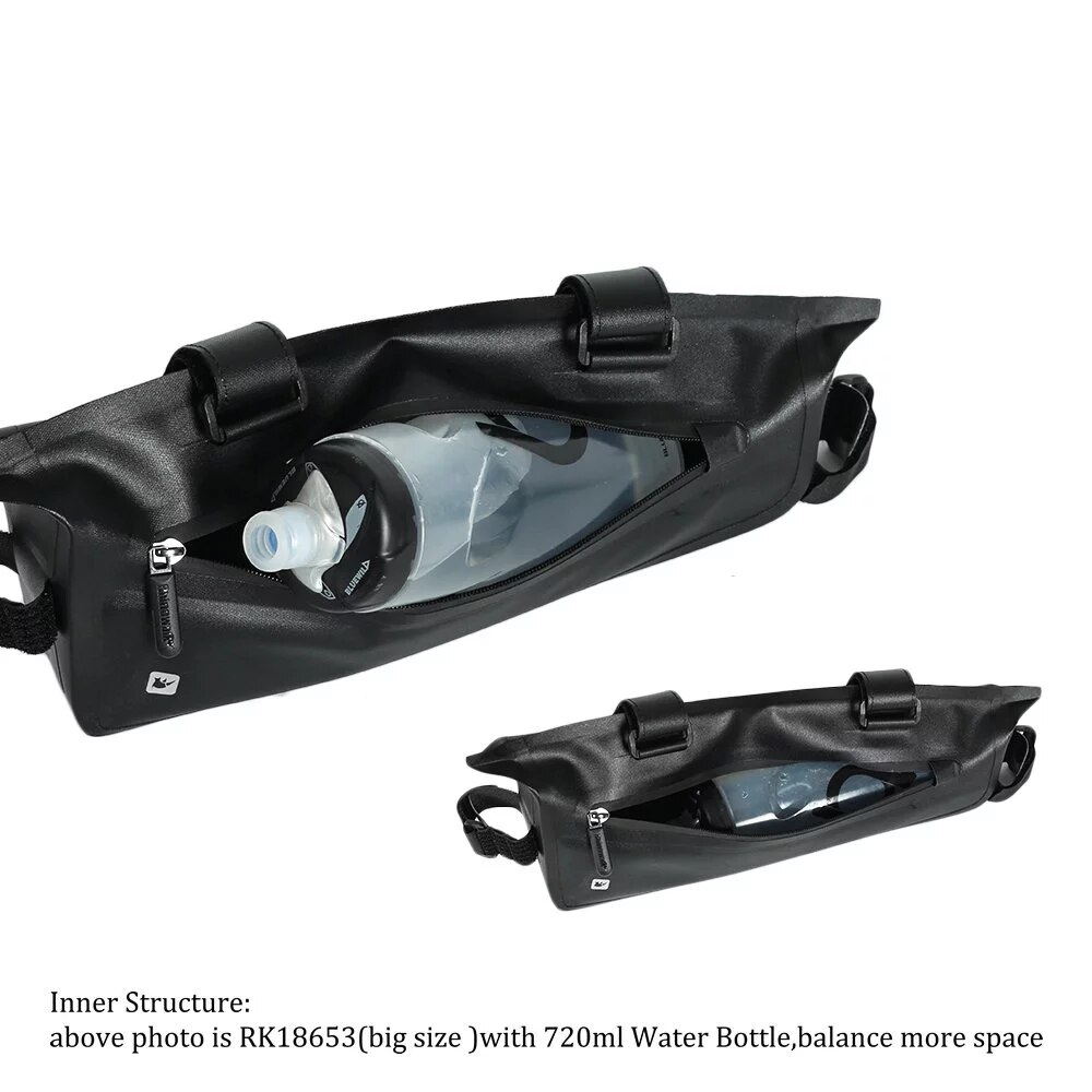 Rhinowalk Fiets Driehoek Tas Fiets Frame Voor Tube Bag Waterdichte Fietsen Tas Batterij Fietstas Verpakking Pouch Accessoires 2.8L