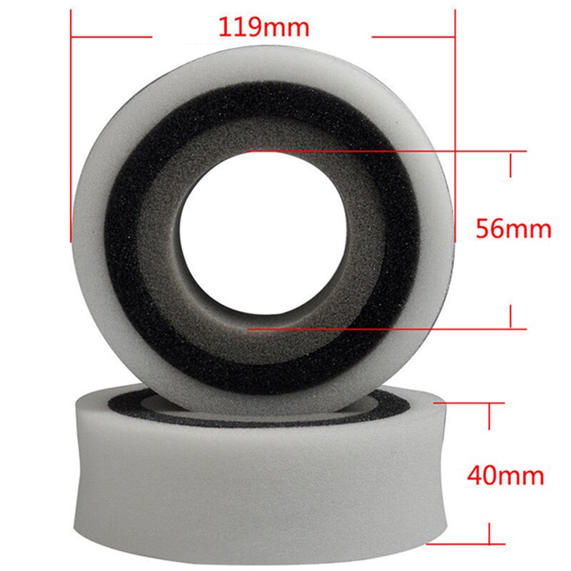 55-119Mm Insert Inlay Foam Sponge for 1.9 Inch RC Crawler Tires Tyres 1/10 Scale Trx4 RC4WD D90 D110 Axial Scx10 VS4-10 CC01