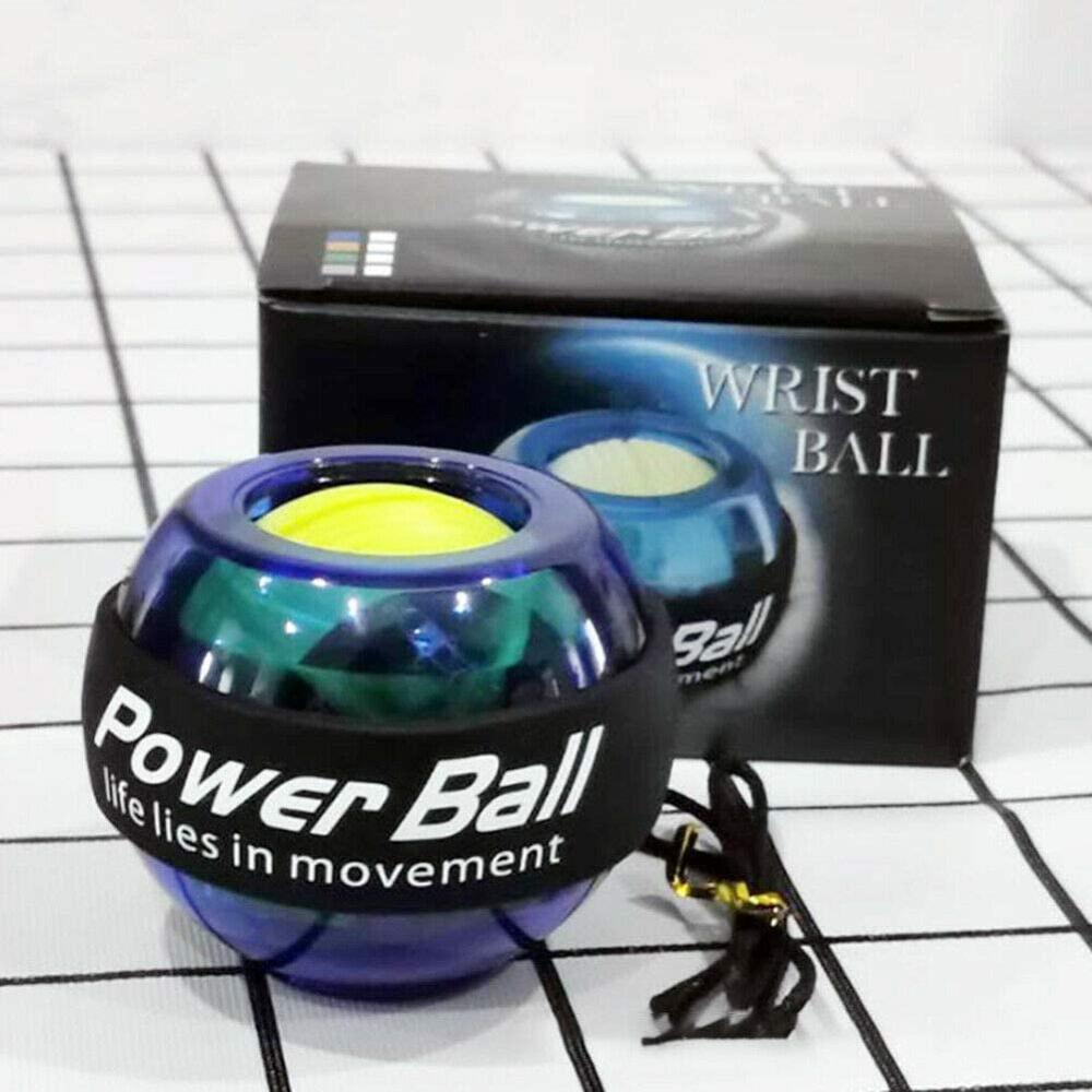 LED Muscle Power Ball Wrist Ball Trainer Relax Gyroscope Power Ball Gyro Arm Exerciser Strengthener Fitness Equipments