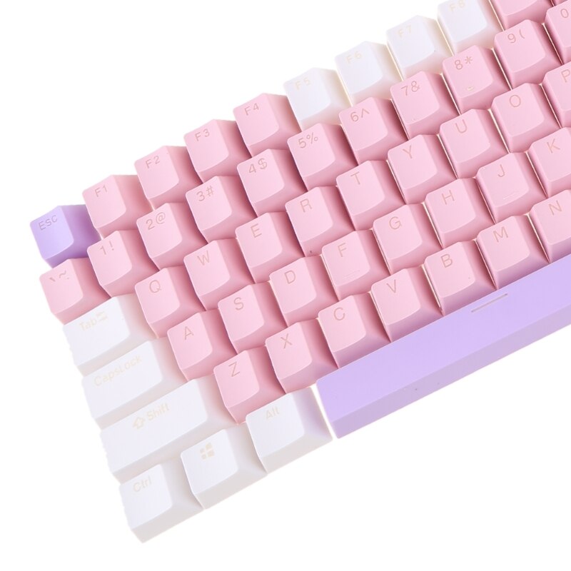 PBT Keycaps 104 OEM high-end Printing PBT Keycap Set for RGB Mechanical Keyboard
