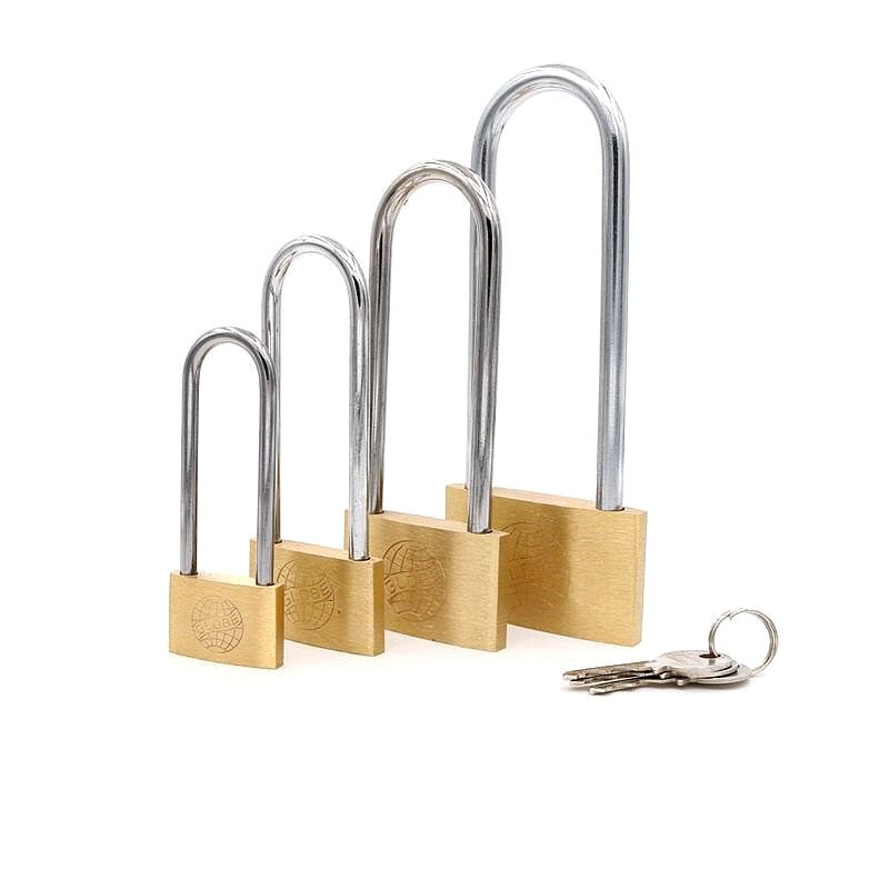 Messinki riippulukko pitkä lukon palkki yksi avain avaa useita lukkoja varkaudenesto ovikaappi riippulukko 30mm/40mm/50mm/60mm