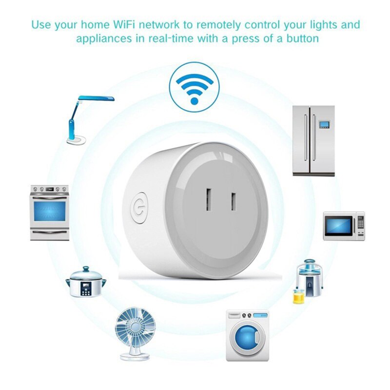 Newest Japanese Specifications Mini Wifi Smart Socket Plug APP Remote Control Socket Voice Timing Smart Socket JP Plug
