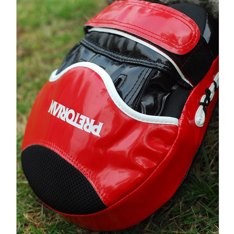 Arc-shaped Sparring Targets Thai Kick Pad Kit Karate Training Mitt Focus Punch Pads Sparring Boxing Bags