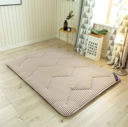 Colchón plegable, manta de cama de dormir, antideslizante, almohadilla de protección para Hotel, Franela suave de verano, cojín de suelo de Material grande, Tatami: 4 / 90x200cm