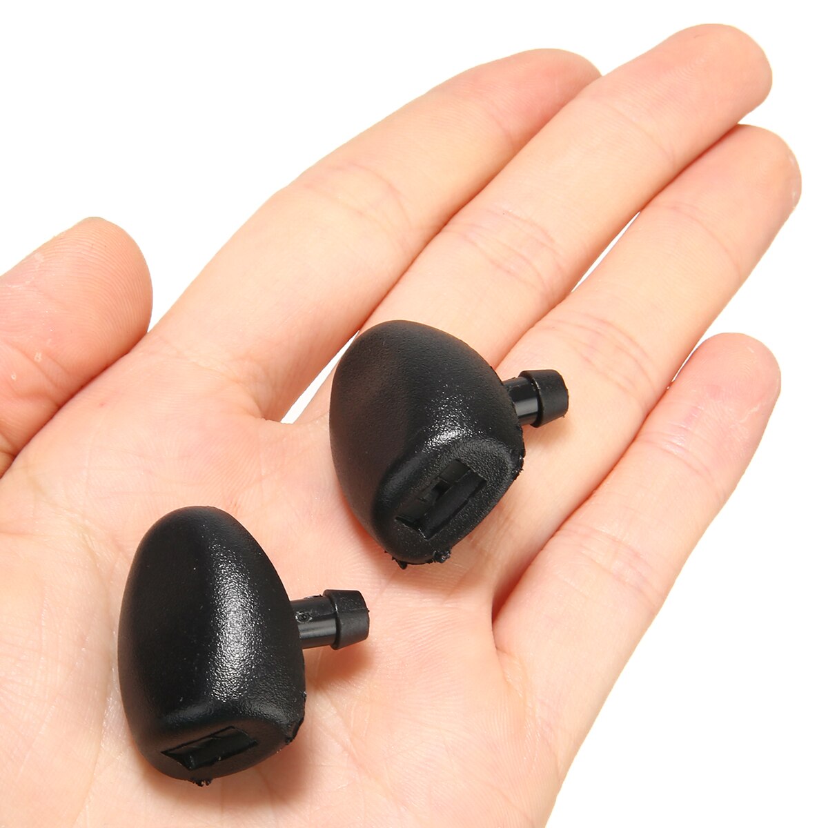 2Pcs/set Car Front Windshield Wiper Washer Jet Nozzle Washer Nozzle Replacement Parts For Peugeot 407 206