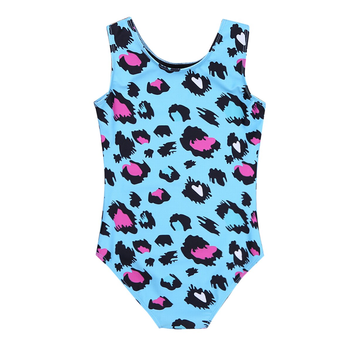 Vêtements pour enfants, justaucorps sans manches pour filles, combinaison de danse, gymnastique, entraînement sur scène,