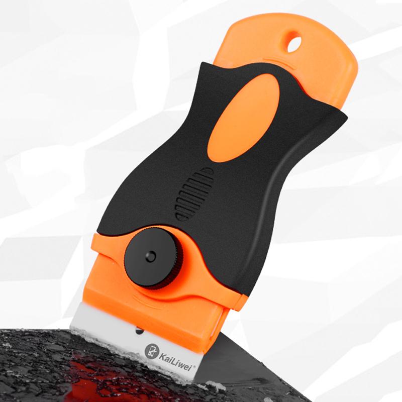 Ceramic Glass Oven Razor Scraper Plastic Handle Razor Scraper Ceramic Glass Oven LCD remove glue Window Tinting Tool Blade