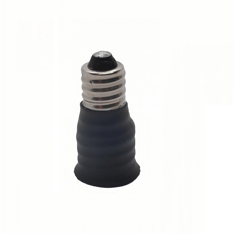 Adaptador de casquillo de luz E10 a E12, convertidor de portalámparas de candelabro E10 a E12, instalación de lámpara de vela E12 en casquillo E10