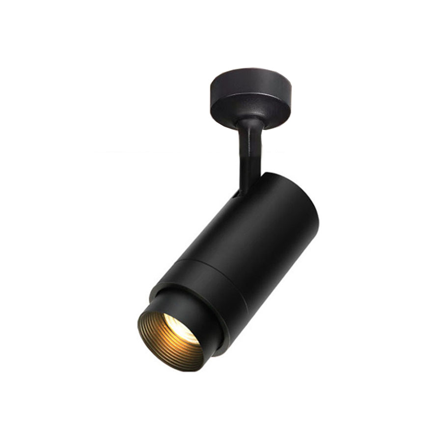 10W 20W 30W z zoomem reflektor szynowy sufitowy kaczan doprowadziło 15 °-60 ° z regulacją ostrości obrazu szyna torowa reflektorów: 5 W / ciemny niebieski / Złoto