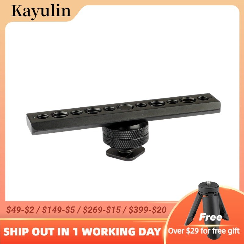 Kayulin Standard NATO Safety Rail 105mm &amp; Shoe Mount &amp; 3/8"-16 Female Thumbscrew
