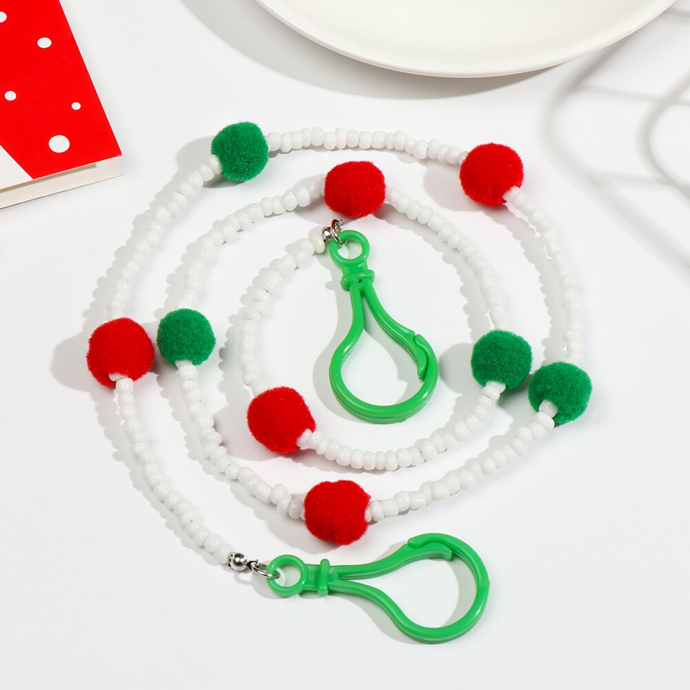 1Pc Multifunctionele Anti-verloren Masker Lanyard Bril Ketting Brillen Cord Kerst Opknoping Hals Extender Touw Kids Oor Guard