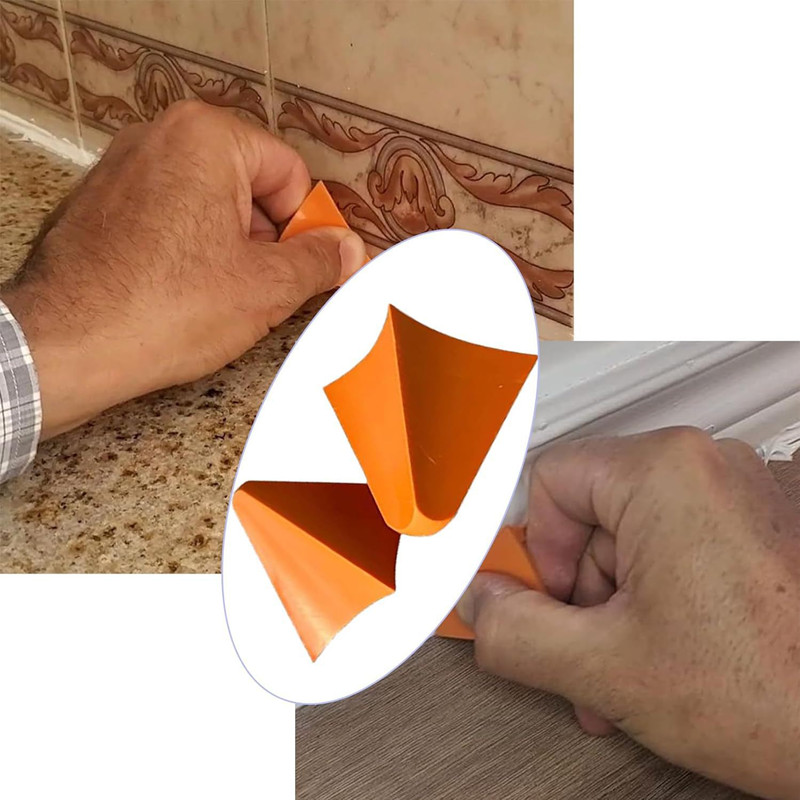 Silicone Caulking Tool Reusable Caulk Finishing Tool Caulk Smoothing Tool Seam Tools for Tile Window Grout Edge Removal Tools