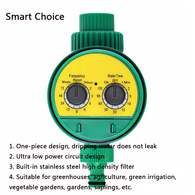 Irrigation System Watering Timer Hose Faucet Timer Outdoor Waterproof Automatic On Off LCD Display Smart Irrigation Controller