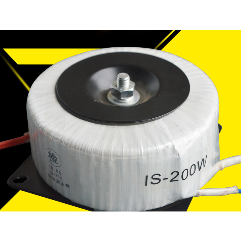 Transformador de aislamiento de 220V a 220V a 220V 1 a 1 transformador de anillo de seguridad monofásico de baja frecuencia personalizado ganado 100w 200w 300