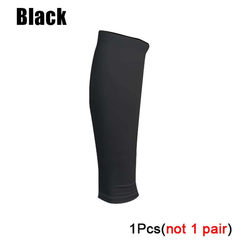 Manchons de compression de mollet pour hommes et femmes, protège-tibia, chaussettes de compression de jambe de soutien de mollet, attelle de tibia, cyclisme, 20-30mmhg, 1PC: M / Beige