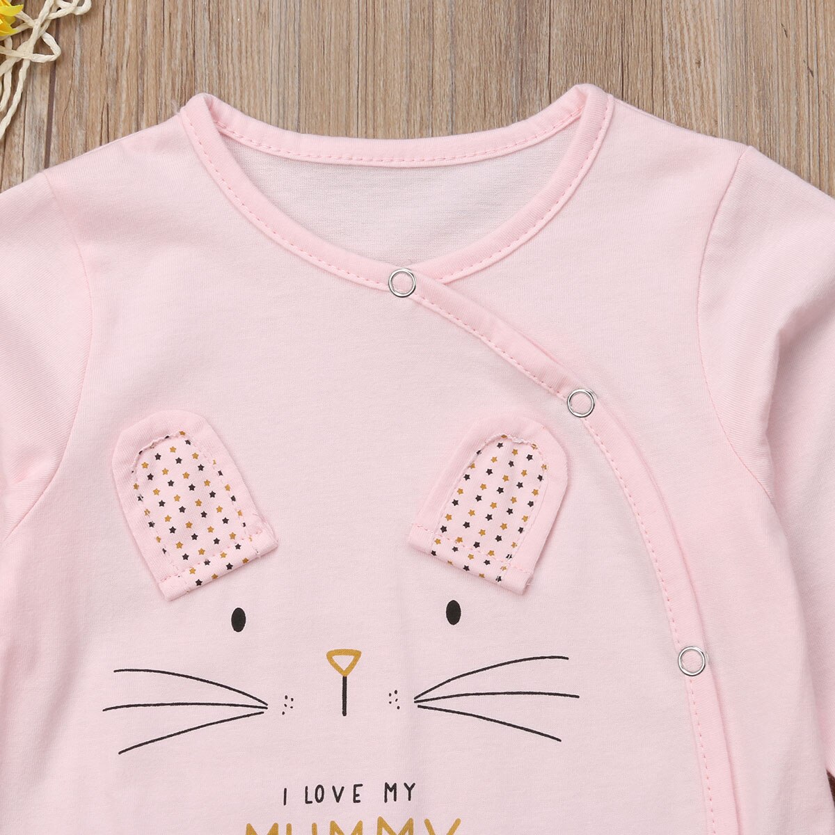 Brand Baby Meisje Jongens Papa Mama Babygrow Boxpakjes Pyjama Romper Bodysuit Leuke Warme Baby Kleding