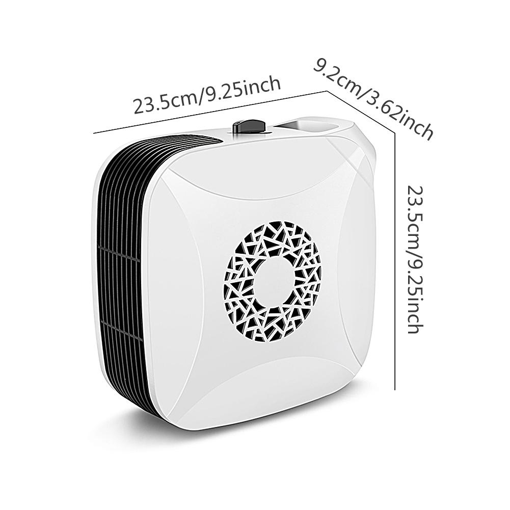 Timed Warming Safety Heater Indoor Portable Adjustable Thermostat Personal Mini Heater for bathrooms, garages, offices, shed