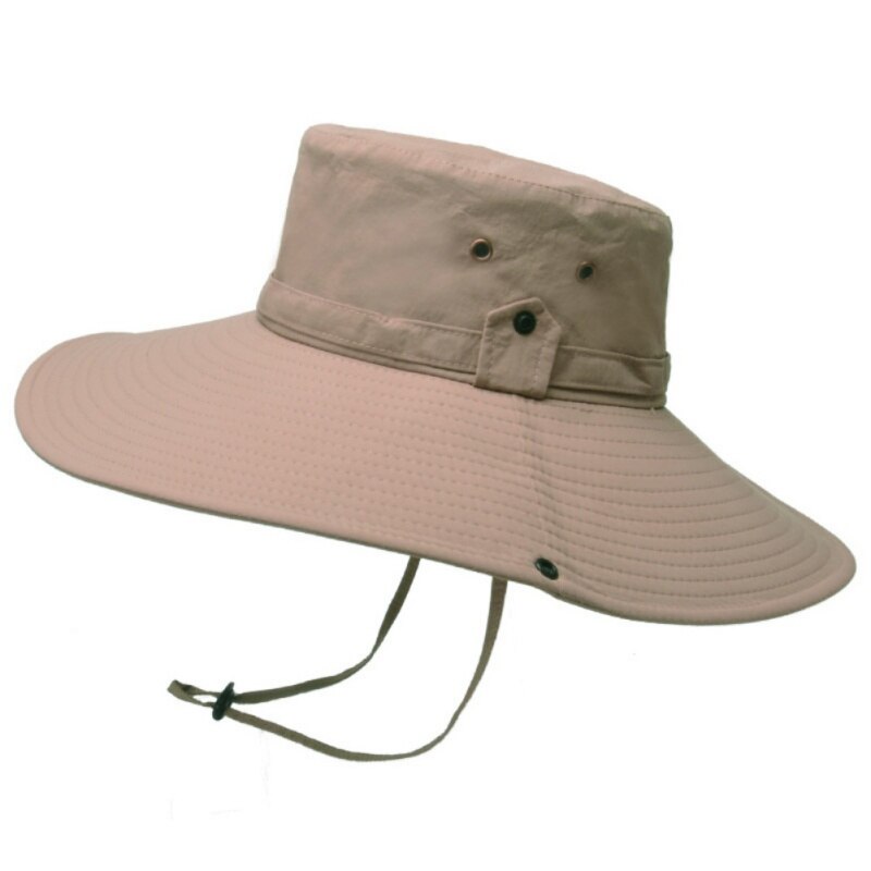Summer Breathable Sunscreen Hats Outdoor Wide Brim Bucket Hats For Fishing Sun Protection 50+UPF Bora Boonie Hat Outdoor tool: K