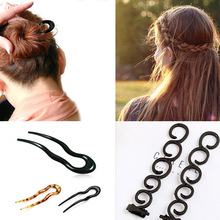 Vrouwen Franse Hair Vlechten Braider Magic Hair Clip Vorken Haarspelden Stylist Wachtrij Twist Vlecht DIY Kapsel Styling Accessoires