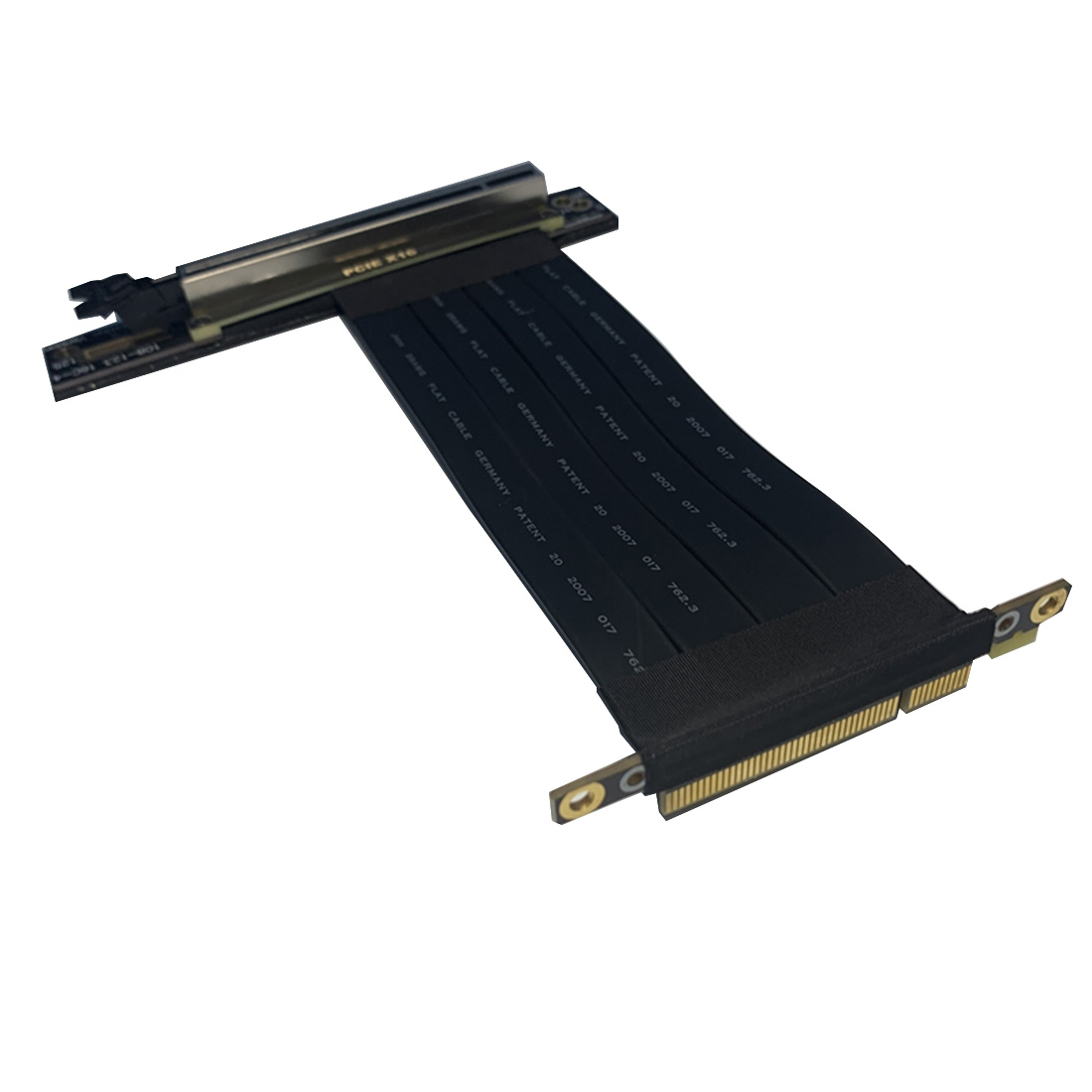 Cable de extensión de tarjeta gráfica PCIe 3,0, 4X, 8X, 16X, GPU, 90 grados, PCI Express X16, adaptador de tarjeta elevadora, Cable Flexible Pci-e